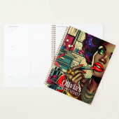 Schöne Frauen auf Lipstick Personalisiert Planer (Anzeige)