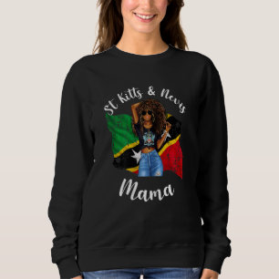 Schöne Frauen aus St. Kitts und Nevis Mama Westind Sweatshirt