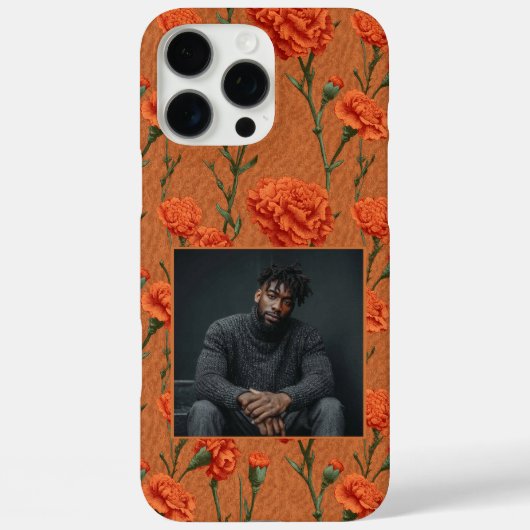 Schöne Frauen Geschenk Nelkenblumenfoto Case-Mate iPhone Hülle (Rückseite)