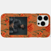 Schöne Frauen Geschenk Nelkenblumenfoto Case-Mate iPhone Hülle (Rückseite (Horizontal))