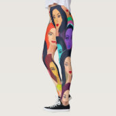 Schöne Frauen Leggings (Links)