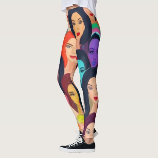 Schöne Frauen Leggings (Links)