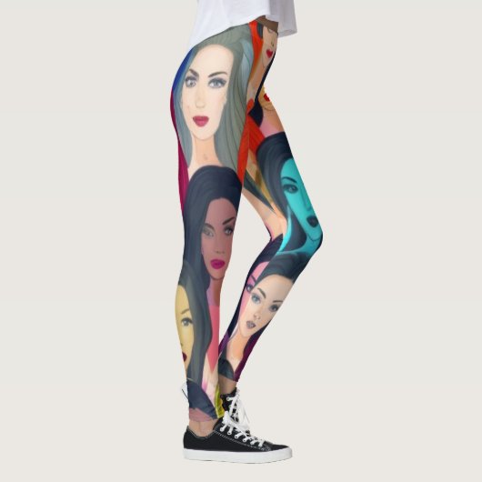 Schöne Frauen Leggings (Rechts)