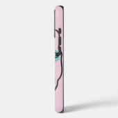 Schöne Frauen Linie Art Tough iPhone Gehäuse Case-Mate iPhone Hülle (Rückseite / Links)