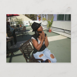 Schöne Frauen Postkarte