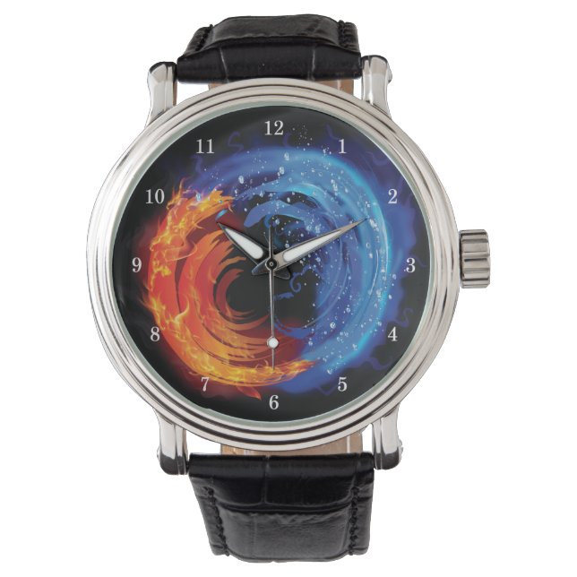 Schöne Freibad- und Wasserwache Armbanduhr (Vorderseite)