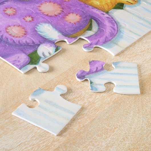 SCHÖNE FREUNDE, KATZPUZZLE PUZZLE (Seite)