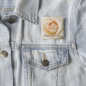 Schöne frische Rose Button (Beispiel)