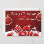 Schöne frohe Weihnachten (Vorderseite)