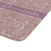 Schöne frohe Weihnachten Schneidebrett (Ecke)