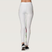 Schöne Früchte Leggings (Rückseite)