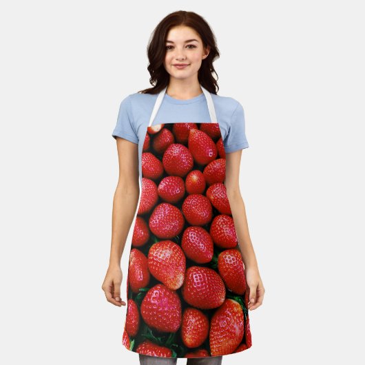 Schöne Früchte Schürze (Getragen)