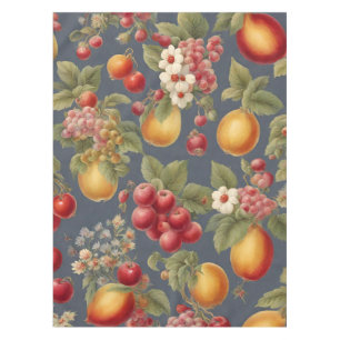 Schöne Früchte und Blume. französischer Stil Tischdecke