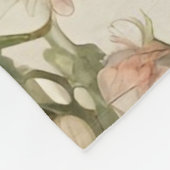 Schöne Früchte und Blume im französischen Stil Fleecedecke (Ecke)