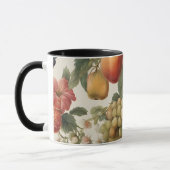 Schöne Früchte und Blume im französischen Stil Tasse (Links)