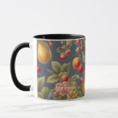 Schöne Früchte und Blumen. Französischer Stil Tasse (Links)
