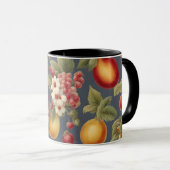 Schöne Früchte und Blumen. Französischer Stil Tasse (VorderseiteRechts)