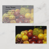 Schöne Früchte Visitenkarte (Vorne/Hinten)
