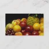 Schöne Früchte Visitenkarte (Rückseite)