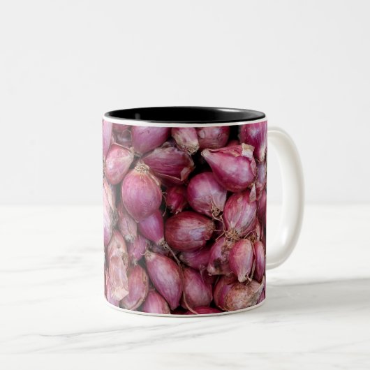 Schöne Früchte Zweifarbige Tasse (VorderseiteRechts)