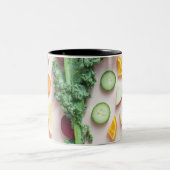 Schöne Früchte Zweifarbige Tasse (Mittel)