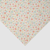 Schöne Frühlings-Vintage-Blumen Seidenpapier (Ausschnitt)