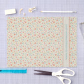 Schöne Frühlings-Vintage-Blumen Seidenpapier (Handwerk)