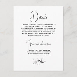 Schöne Frühlingsblumen Hochzeit Begleitkarte