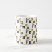 Schöne Frühlingsblumen Kaffeetasse (Mittel)