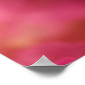 Schöne Frühlingsblumen Poster (Ecke)