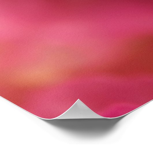 Schöne Frühlingsblumen Poster (Ecke)