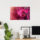 Schöne Frühlingsblumen Poster (Heimbüro)