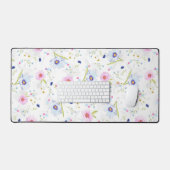Schöne Frühlingsblumen Schreibtischunterlage (Tastatur & Maus)