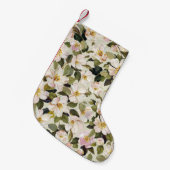 Schöne Frühlingsblüte mit blühenden Zweigen Kleiner Weihnachtsstrumpf (Vorderansicht (hängend))