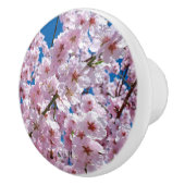 Schöne Frühlingsblüten Keramikknauf (Rechts)