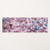 Schöne Frühlingsblüten Yogamatte (Vorderseite (Horizontal))