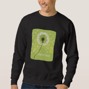 Schöne Frühlingsfarben mit Dreamy Dandelion und Fl Sweatshirt