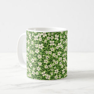 Schöne Frühlingsfarbige Mädchenhafte Wildblumen Kaffeetasse