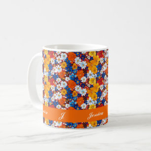 Schöne Frühlingsfarbige Mädchenhafte Wildblumen Sc Kaffeetasse
