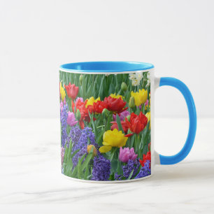 Schöne Frühlingsgarten-Tasse Tasse