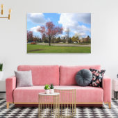 Schöne Frühlingslandschaftsfotos Leinwanddruck (Insitu (Wohnzimmer))