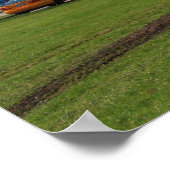 Schöne Frühlingslandschaftsfotos Poster (Ecke)