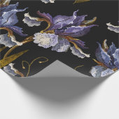 Schöne Frühlingsreize Stickerei nahtlos Patter Geschenkpapier (Ecke)