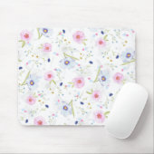 Schöne Frühlingswasserfarbe Blume von Schaufenster Mousepad (Mit Mouse)