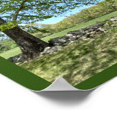 Schöne Frühlingszeitung Poster (Ecke)