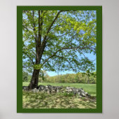 Schöne Frühlingszeitung Poster (Vorne)