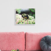 Schöne Fütternd Biene Leinwanddruck (Insitu (Wohnzimmer))