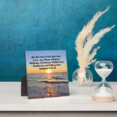 SCHÖNE GALATIANER 5 SONNENREISE FOTOPLATTE (InSitu)