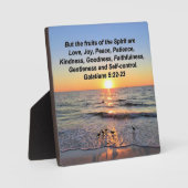 SCHÖNE GALATIANER 5 SONNENREISE FOTOPLATTE (Vorderseite)