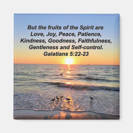 SCHÖNE GALATIANER 5 SONNENREISE MAGNET (Vorne)